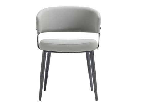 Luce Dining Chair in Stone Grey - Ornate Home