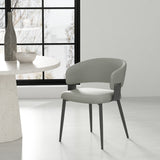 Luce Dining Chair in Stone Grey - Ornate Home