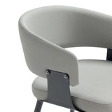 Luce Dining Chair in Stone Grey - Ornate Home