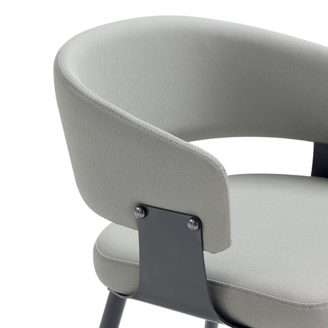 Luce Dining Chair in Stone Grey - Ornate Home