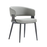 Luce Dining Chair in Stone Grey - Ornate Home