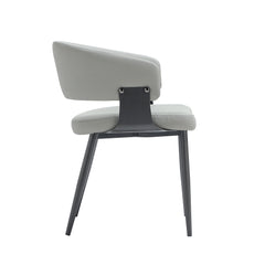 Luce Dining Chair in Stone Grey (set of 4) - Ornate Home