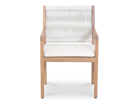 Luce Natural Outdoor Dining Chair - Ornate Home