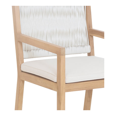 Luce Natural Outdoor Dining Chair - Ornate Home