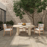 Luce Natural Outdoor Dining Chair - Ornate Home