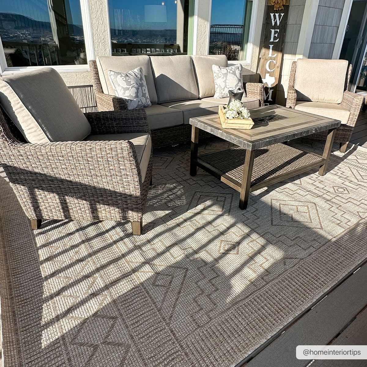 Lucea Indoor & Outdoor Rug - Clearance - Ornate Home