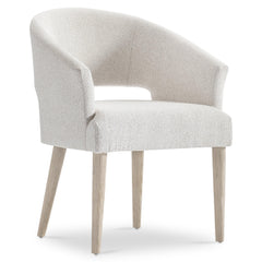 Lucerne Alba/White/Cream Arm Chair - Ornate Home