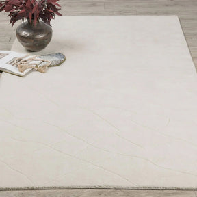 Lucerne Ivory Wool Rug - Ornate Home