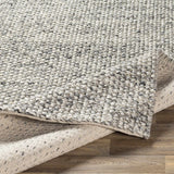 Lucerne LNE-1001 Gray Wool Rug - Ornate Home