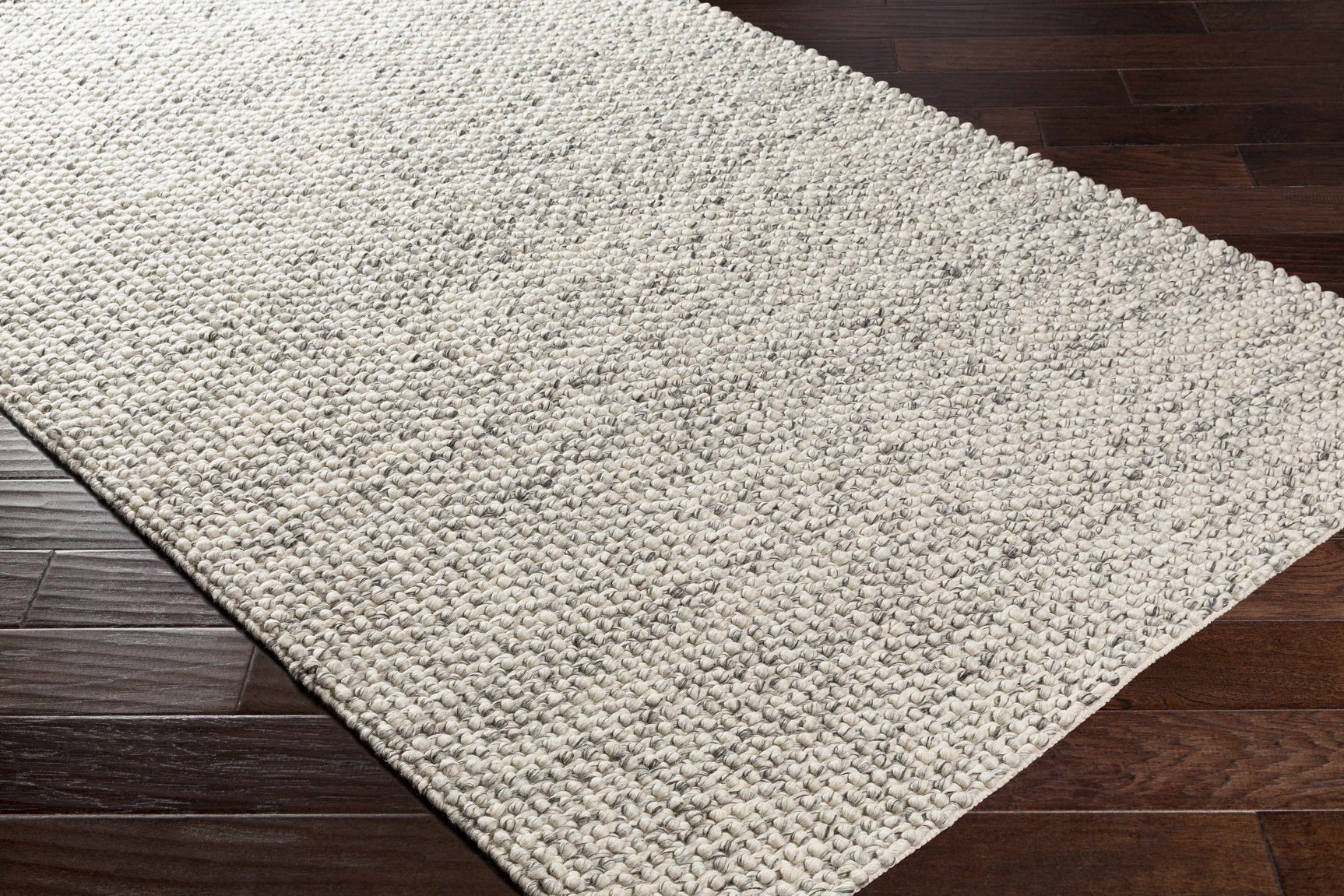 Lucerne LNE-1001 Gray Wool Rug - Ornate Home