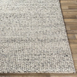 Lucerne LNE-1001 Gray Wool Rug - Ornate Home