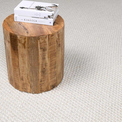 Lucerne Plain Cream Wool Rug LNE-1000 - Ornate Home