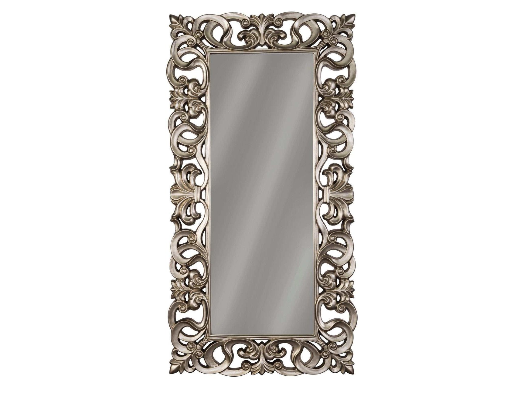 Lucia Antique Silver Accent Mirror (Online Special Price) - Ornate Home