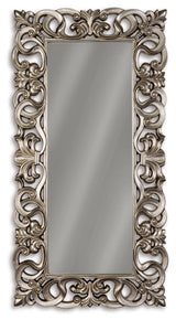 Lucia Antique Silver Accent Mirror (Online Special Price) - Ornate Home