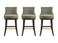 Lucia Barstool in Leaf Green (set of 3) - Ornate Home