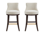 Lucia Barstool in Natural (set of 2) - Ornate Home