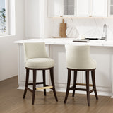 Lucia Barstool in Natural (set of 2) - Ornate Home