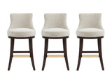 Lucia Barstool in Natural (set of 3) - Ornate Home