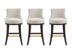 Lucia Barstool in Natural (set of 3) - Ornate Home