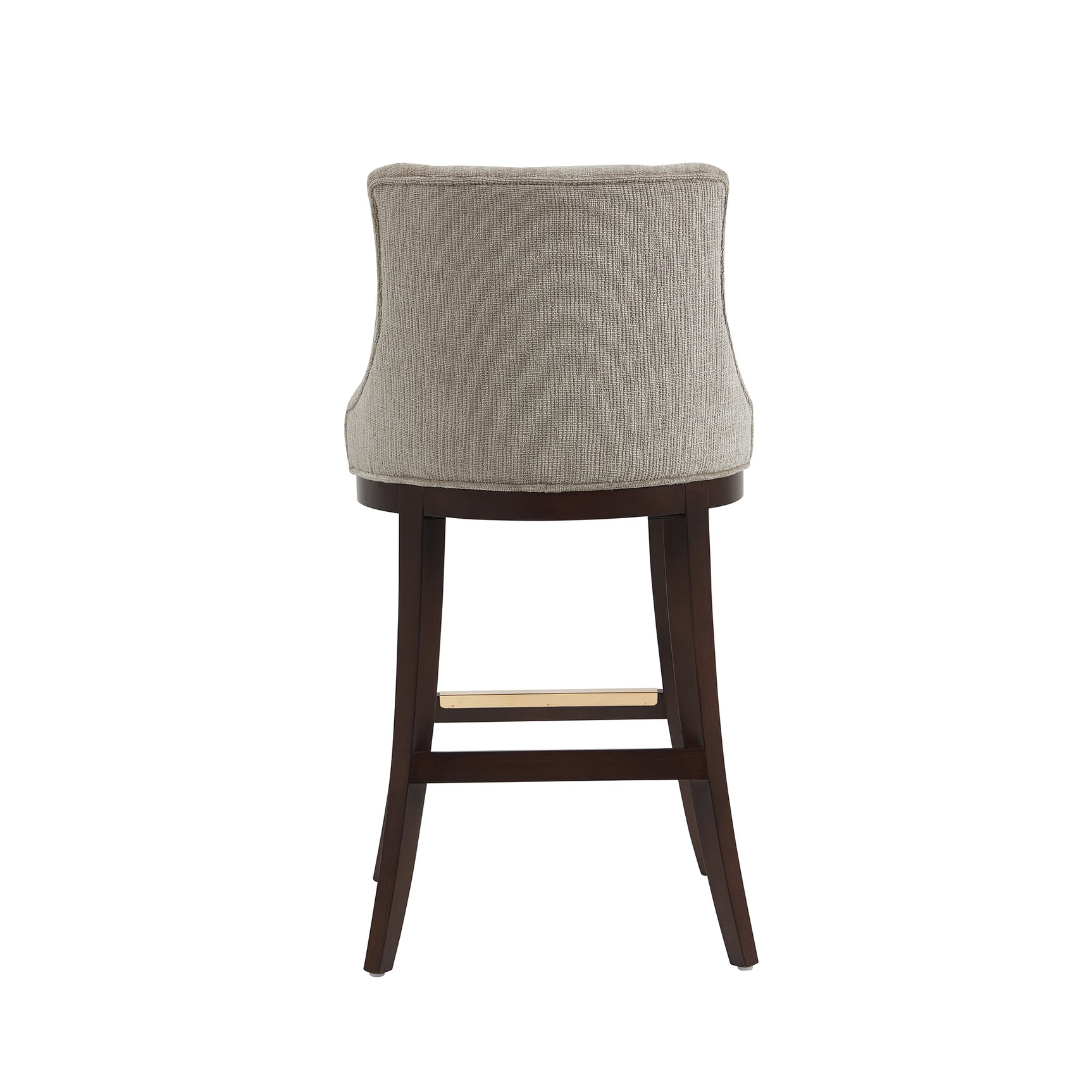 Lucia Barstool in Taupe (set of 2) - Ornate Home