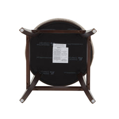 Lucia Barstool in Taupe (set of 2) - Ornate Home