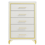 Lucia Beige And White 3-Piece Queen Bedroom Set - Ornate Home
