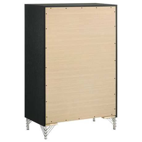 Lucia Black Chest - Ornate Home