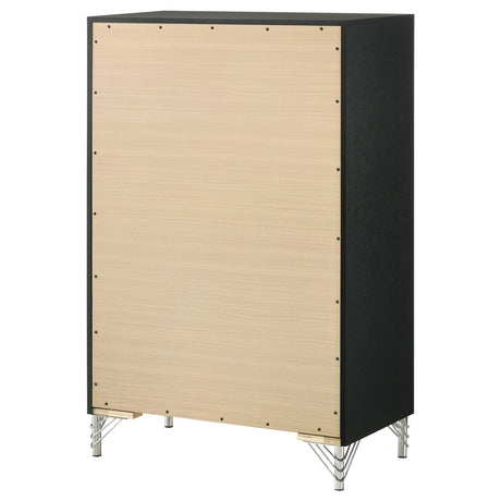 Lucia Black Chest - Ornate Home