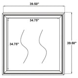 Lucia Black Dresser Mirror - Ornate Home