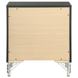 Lucia Black Nightstand - Ornate Home