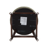 Lucia Counter Stool in Leaf Green (set of 3) - Ornate Home