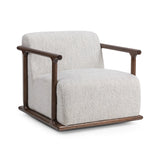 Lucia Ivory Swivel Chair