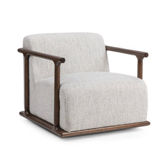 Lucia Ivory Swivel Chair