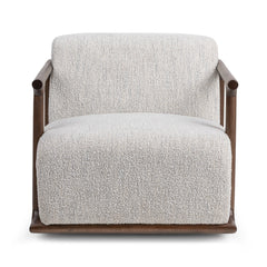 Lucia Ivory Swivel Chair