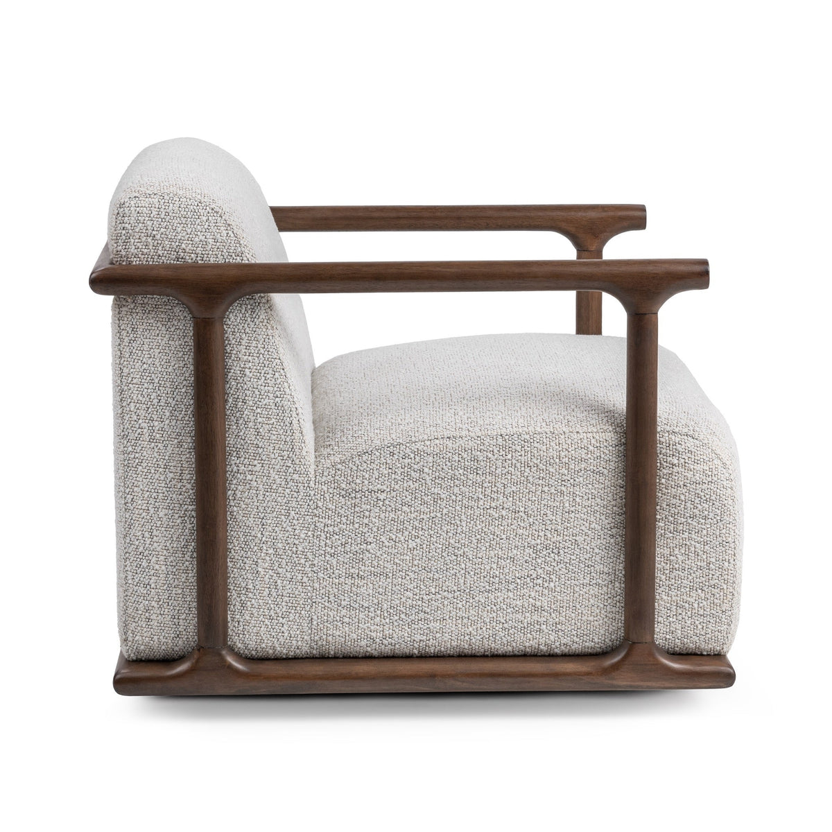 Lucia Ivory Swivel Chair