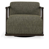 Lucia Kale Green Swivel Accent Chair - Ornate Home