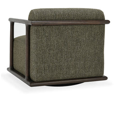 Lucia Kale Green Swivel Accent Chair - Ornate Home