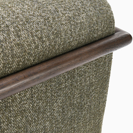 Lucia Kale Green Swivel Accent Chair - Ornate Home