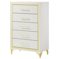Lucia White  Chest - Ornate Home