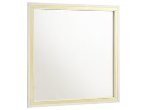 Lucia White Dresser Mirror - Ornate Home