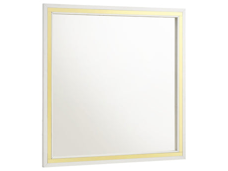 Lucia White Dresser Mirror - Ornate Home