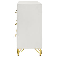 Lucia White  Dresser - Ornate Home
