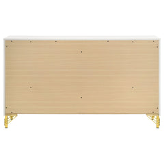 Lucia White  Dresser - Ornate Home
