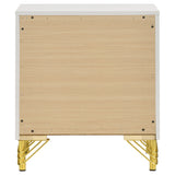 Lucia White  Nightstand - Ornate Home