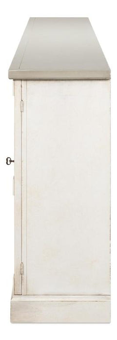 Luciana Beige 6 Wood Doors Buffet - Ornate Home