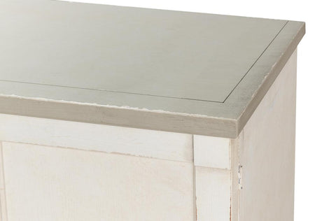 Luciana Beige 6 Wood Doors Buffet - Ornate Home