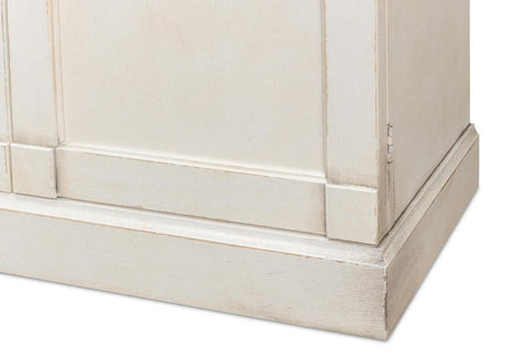 Luciana Beige 6 Wood Doors Buffet - Ornate Home