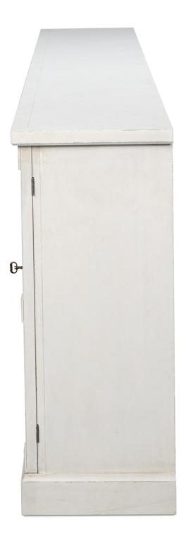 Luciana White 6 Door Buffet - Ornate Home