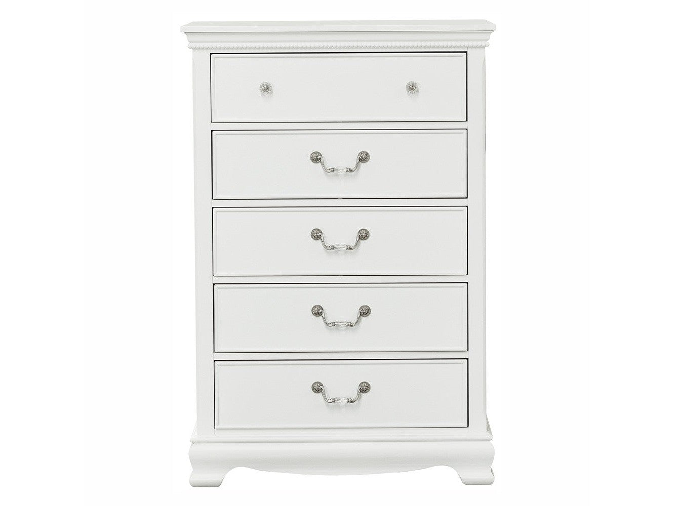 Lucida White Chest - Ornate Home