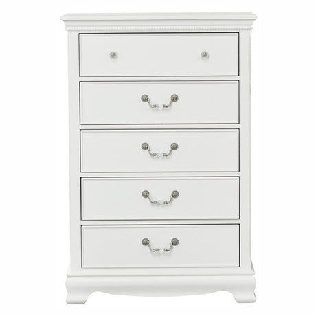 Lucida White Chest - Ornate Home